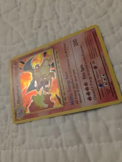 Pokemon Evolutions 2016 Charizard Holo Card 11/108 Rare TCG, Near Mint Condition - Image 2