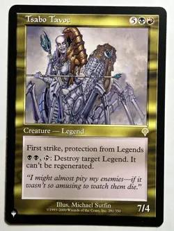 Tsabo Tavoc The List Reprints 281/350 LP-NM MTG Card - Image 1