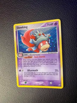 SLOWKING 14/115 HOLO RARE EX Unseen Forces Pokemon card - Image 4