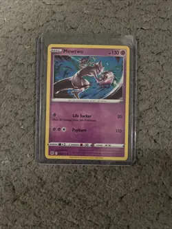 Pokemon Mewtwo Sword & Shield Brilliant Stars Card 56/172 - Image 1