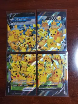 Pikachu V-Union SWSH142 SWSH: Sword & Shield Promo Cards Holo - Image 1