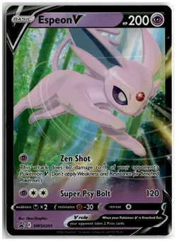 SWSH: Sword & Shield Promo Cards #SWSH201 Espeon V R12145 - Image 1