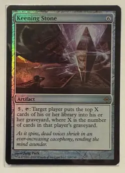 Keening Stone Foil - Rise of the Eldrazi MTG Magic the Gathering - Image 1