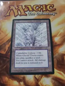 Glacial Chasm - Ice Age - MTG - Magic The Gathering - LP - Image 1
