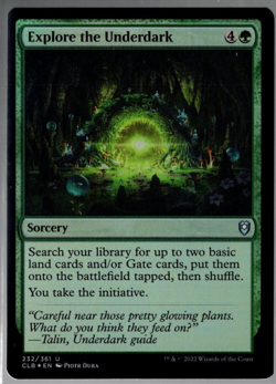 Explore the Underdark 232/361 Uncommon Foil Baldur's Gate Magic TCG NM - Image 1