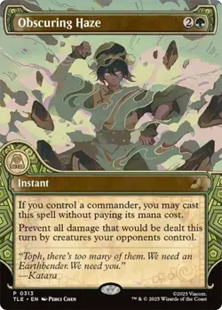 Obscuring Haze Showcase Avatar: The Last Airbender NM MTG - Image 1
