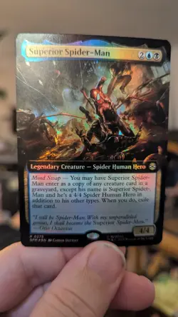 1x Superior Spider-Man FOIL Extended Art MTG Magic #275 x1 - Image 1