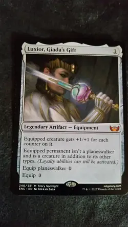 MTG NEW STREETS OF CAPENNA LUXIOR, GIADA'S GIFT RARE - Image 1