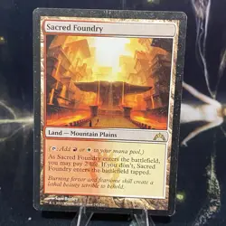 Magic the Gathering - Sacred Foundry - Gatecrash - Regular - Rare Land HP - Image 1