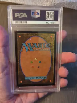 Drown in Dreams 1668 Rainbow Foil Peach Momoko Secret Lair MTG Near Mint PSA 9 - Image 2