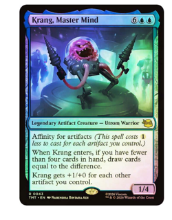 Krang, Master Mind - Foil Teenage Mutant Ninja Turtles MTG - Image 1