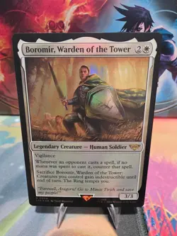 Boromir, Warden of the Tower - 4 -The Lord of the Rings - Foil - NM - Image 1