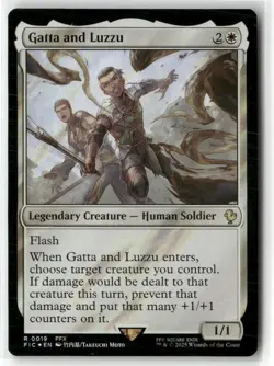 Gatta and Luzzu Commander: Final Fantasy Surge Foil NM Magic - Image 1