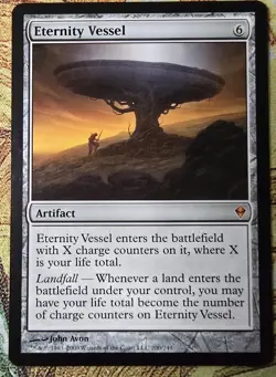 Eternity Vessel Zendikar Regular, MTG, NM+, #200 - Image 1