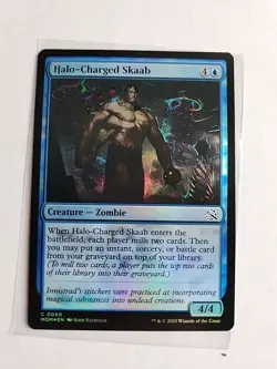 Halo-Charged Skaab (Foil) - March of the Machine - LP - MTG Magic - Common - Image 1