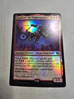 Raphael, the Nightwatcher Teenage Mutant Ninja Turtles - Near Mint Foil - Image 1