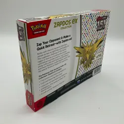 Pokemon TCG Scarlet & Violet 151 Zapdos ex Collection Box SEALED - Image 2