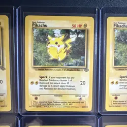 Pokemon TCG Pikachu Base Set Lot 6 Cards - 1999 Wizards 60/64 - Image 3