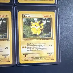 Pokemon TCG Pikachu Base Set Lot 6 Cards - 1999 Wizards 60/64 - Image 5