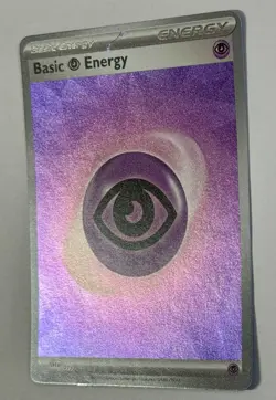 Pokemon TCG - Basic Psychic Energy - 2024 Scarlet & Violet - SVE013 - Holo Foil - Image 3