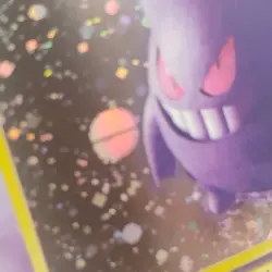 Gengar No. 094 Swirl Holo Rare Fossil Japanese Pokemon TCG - Image 4