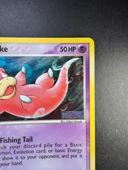 Pokemon Slowpoke 2005 EX Unseen Forces Reverse Holo Stamped 72/115 TCG - Image 3