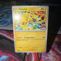 Pokemon Pikachu SVP 225 Black Star Promo Stamp World Championships 2025 - Image 1