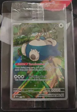 Pokemon Snorlax 051 Scarlet & Violet 151 Pokemon Promo Sealed MINT - Image 1