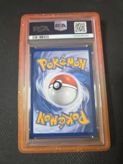 2025 Pokemon Destined Rivals EN Rocket’s Moltres Stamped UPC #229 PSA 10 Graded - Image 2