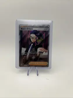 Boss’s Orders 256/217 Full Art Holo Ultra Rare Ascended Heroes Pokemon TCG ASC - Image 1