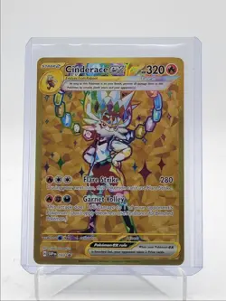 CINDERACE EX 2024 POKEMON SCARLET VIOLET BLACK STAR PROMO #163 Q5542 - Image 1