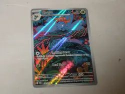 2023 Pokemon S&V Obsidian Flames RARE Illustration #198 Gloom HOLO IR - Image 1