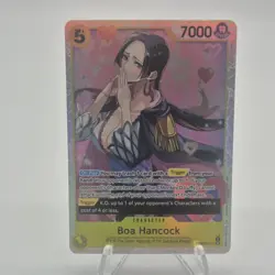 Bandai One Piece Boa Hancock PRB02-017 Super Rare Premium Booster Vol.2 7000 Fo… - Image 1