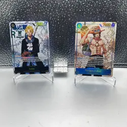 Sabo (120) Portgas D Ace (119) OP13 Carrying On His Will One Piece TCG - Image 2