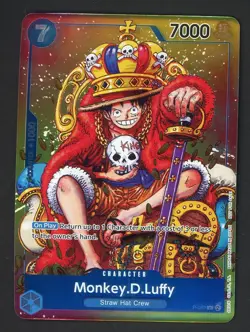 One Piece English P-043 Monkey D. Luffy Convention Exclusive Foil Promo - Image 1