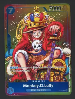One Piece English P-043 Monkey D. Luffy Convention Exclusive Foil Promo - Image 1