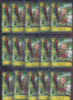 ​(27) Lot 2023 Roronoa Zoro P-042 PROMO Saikyo Jump 9 ONE PIECE Japanese - Image 1