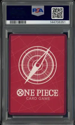 2025 One Piece EN 2nd Anniversary Set #061 Monkey D. Luffy PSA 10 GEM MINT - Image 2