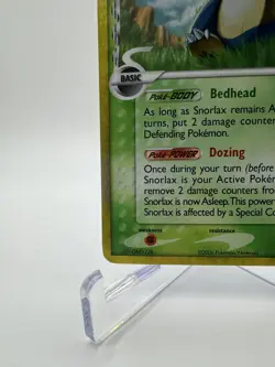 Snorlax 10/101 Delta Species Holo Card Rare 2006 Pokemon TCG (Moderatly Played) - Image 5