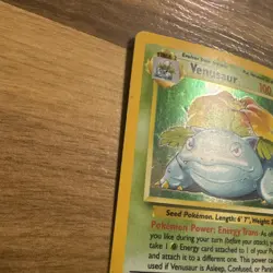 Pokemon Venusaur Holo Rare Card 15/102 Base Set 1999 Stage 2 - Image 2