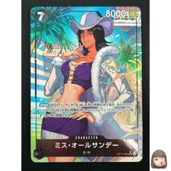 [NM] Ms. All-Sunday ONE PIECE Card OP14-084 Parallel The Azure Sea's Seven 26F29 - Image 1