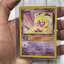 Kussilla Pokemon TCG German 1999 Vintage 54/64 Neo Revelation Deustch NM Card - Image 1