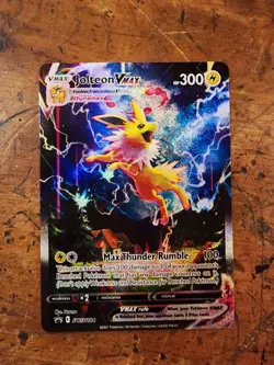 Jolteon VMAX SWSH184 Sword &Shield Black Star Promo Pokemon TCG Normal Size Card - Image 1