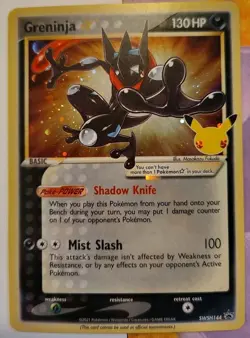 Greninja Star SWSH144 SWSH: Sword & Shield Promo Cards Holo - Image 1