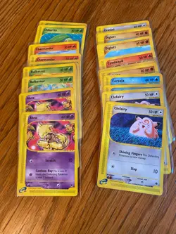 Pokemon Expedition Base Set, Common & Trainers - Pick your cards - Image 1