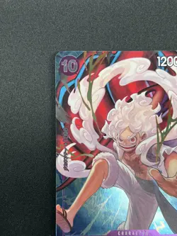 [NM] Monkey.D.Luffy ONE PIECE Card Japanese P-041 1st ANNIVERSARY Promo 26F22 - Image 4