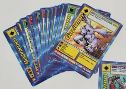 Vintage 1999 Bandai Digimon Digital Monsters TCG CCG Card Lot (X58) - Image 2