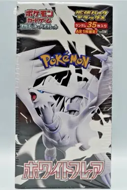 White Flare Booster Box Deluxe sv11W Pokemon Card New Open Box Pks Japanese - Image 1