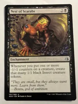 MtG Nest Of Scarabs AKH Amonkhet Magic the Gathering - Image 1