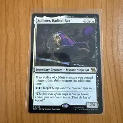 Splinter Radical Rat - TMNT - Teenage Mutant Ninja Turtles MTG Magic - Image 1